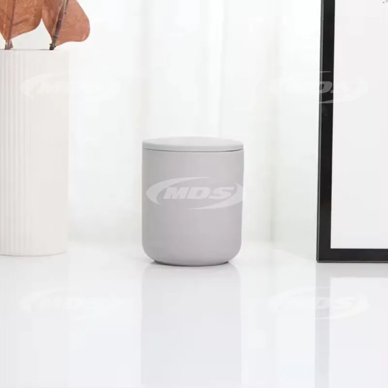 8oz Ceramic Candle Container Matte Color Clay Ceramic Candle Holders, Lanterns, & Candle Jars
