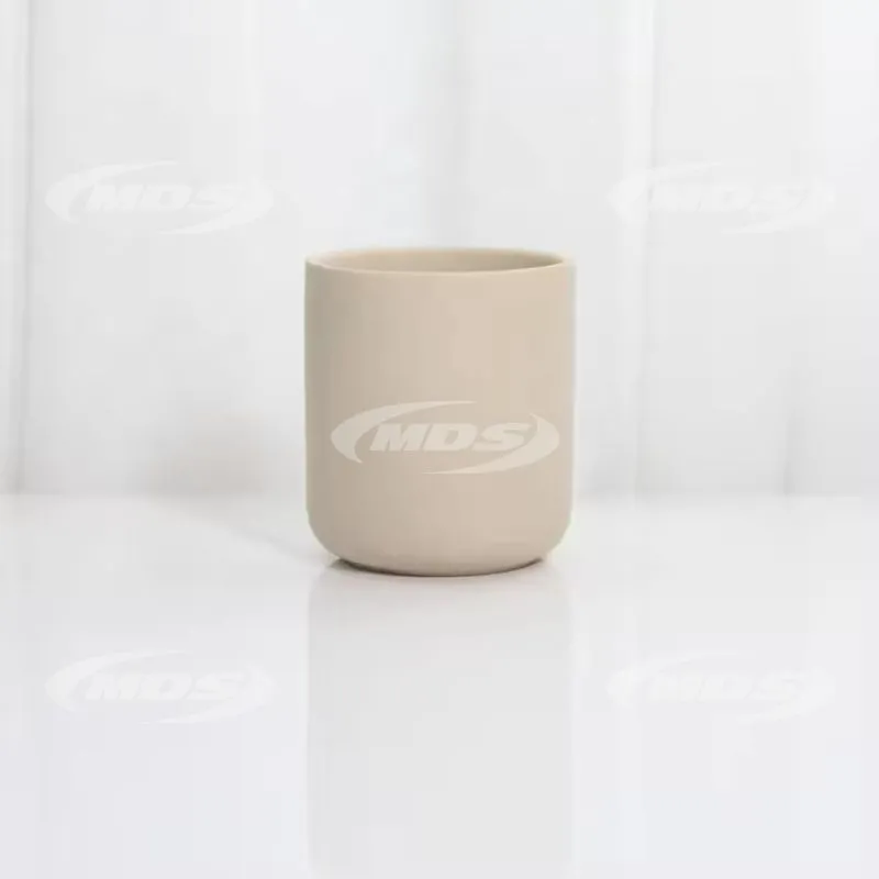 8oz Ceramic Candle Container Matte Color Clay Ceramic Candle Holders, Lanterns, & Candle Jars
