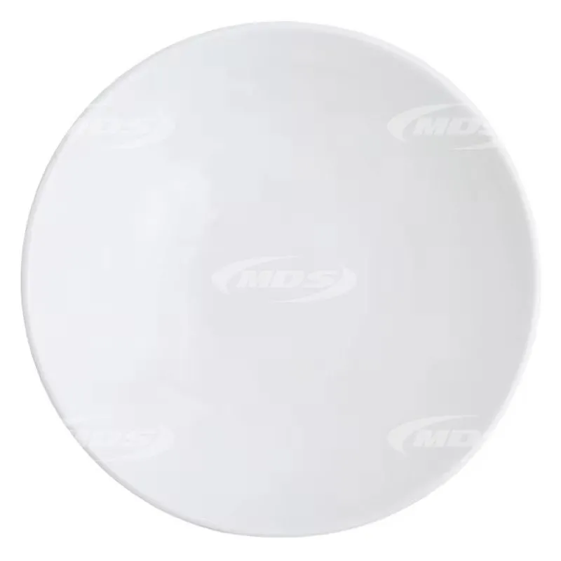 Custom large white ceramic bowl home hotel restaurant 10 inch 12 inch western porcelain soup bowl