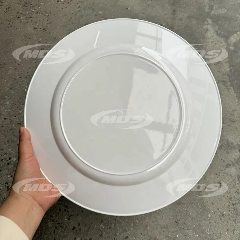 Banquet Tabletop Decor Plastic Plate 13 inch