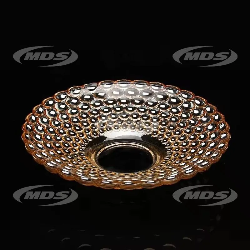 Custom Creative Fruit Plate Crystal Transparent