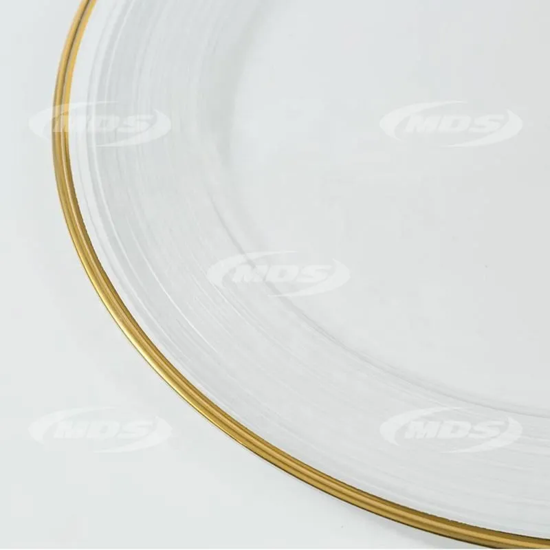 Disposable Charger Plates Tableware Christmas Plate