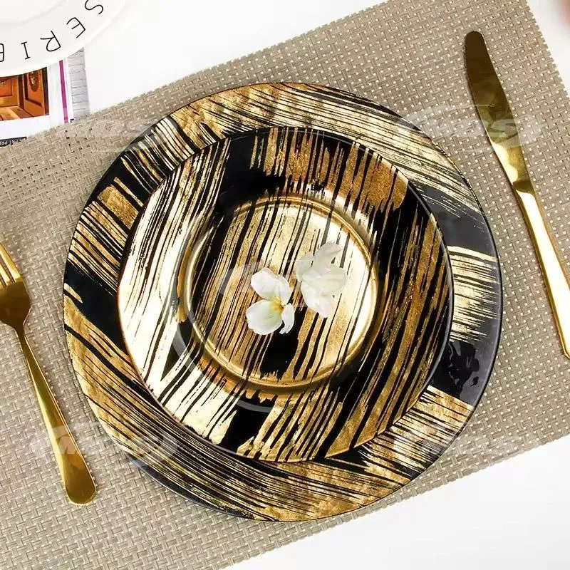 Glass Plate Creative Electroplating