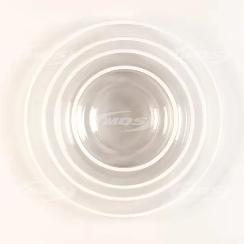 Round charger plates 13-Inch Party Plates Wedding Party Clear Glass Charger with rose gold silver or gold edge