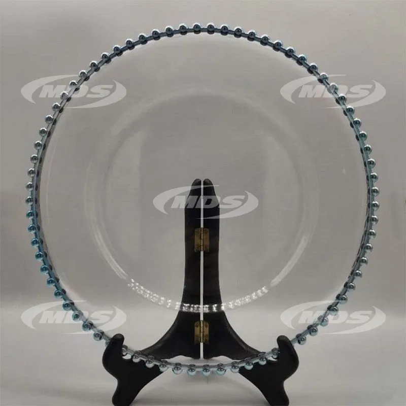 Wholesale heavyweight acrylic charger plates