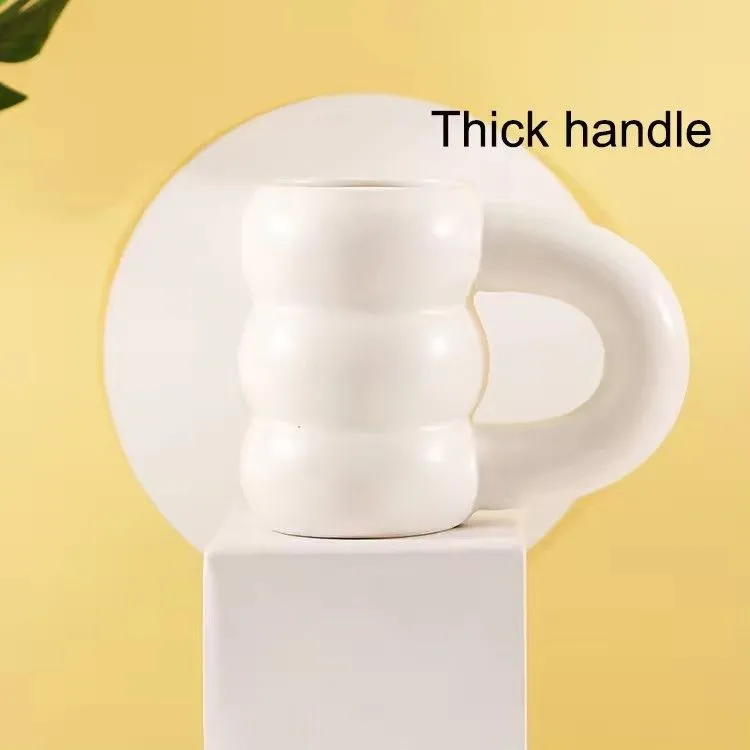 North Europe matte mug splatter coffee cup speckled custom hand made ceramic mug coffee