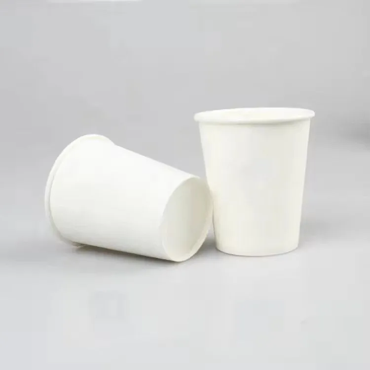 Customized logo disposable sip printed yogurt paper cup blank for supermarket