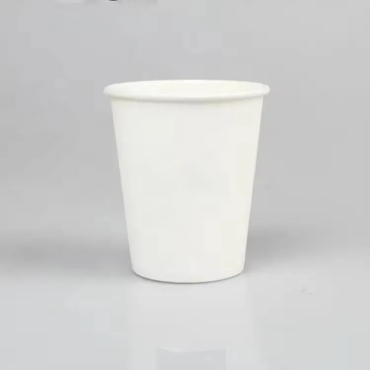 Customized logo disposable sip printed yogurt paper cup blank for supermarket
