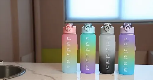 plastic water bottle