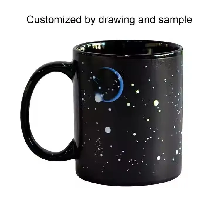 Caneca para sublimacao mugs box 48 custom logo coated ceramic cup sublimation customize black mug