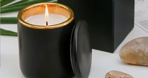 candle jars with lids