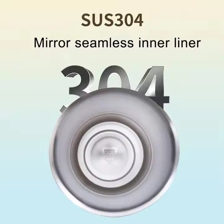 Stainless steel double wall vacuum metal cup travel coffee mug 40oz tumbler with handle