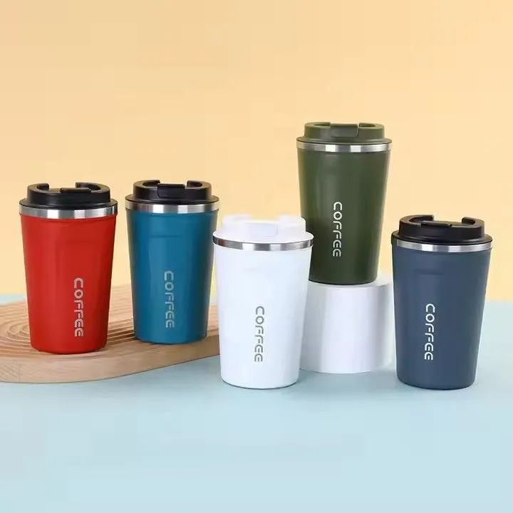 Top selling 380ml 510ml portable vacuum cup 304 SS 6-12h insulation travel car thermoses coffee mug
