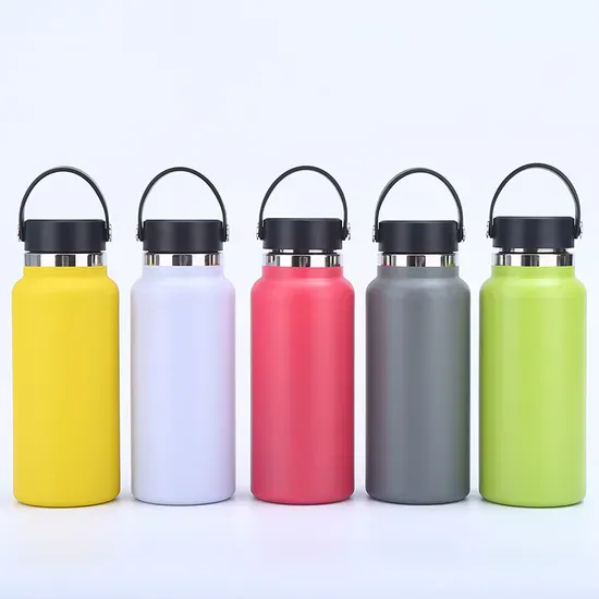 Custom Logo Outdoor Gym 32oz Double Wall Drink Sport Bottle Stainless Steel Hiking Water Bottles