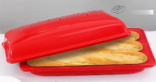 ceramic baguette pan