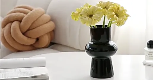 simple chinese glass vase