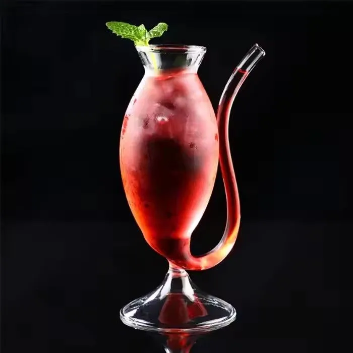 Creative Vampire Red Wine Glass,Port Wine Cocktail Sippers Glassware