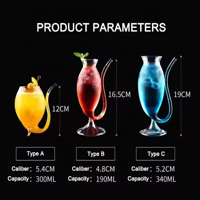 Creative Vampire Red Wine Glass,Port Wine Cocktail Sippers Glassware