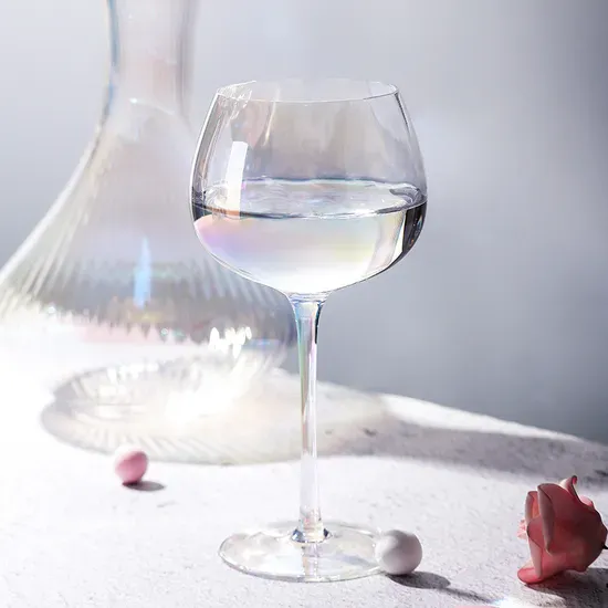 Wholesale Novel Design Golden Supplier Wine Glass with Box