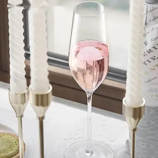 Lead Free Crystal Champagne Wine Glass