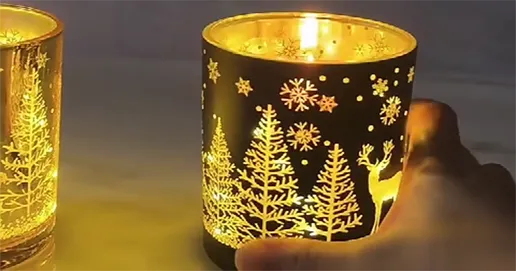led scented candles