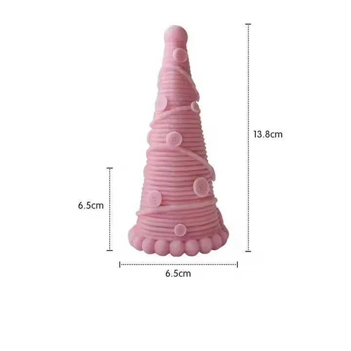 Christmas tree shaped scented candles gifts home decorative handmade aroma candle