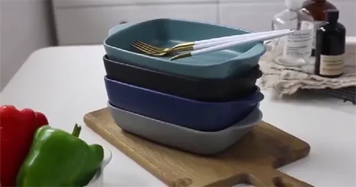 porcelain baking pans