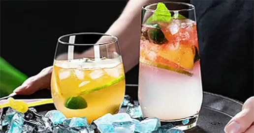 high borosilicate glass tea cup