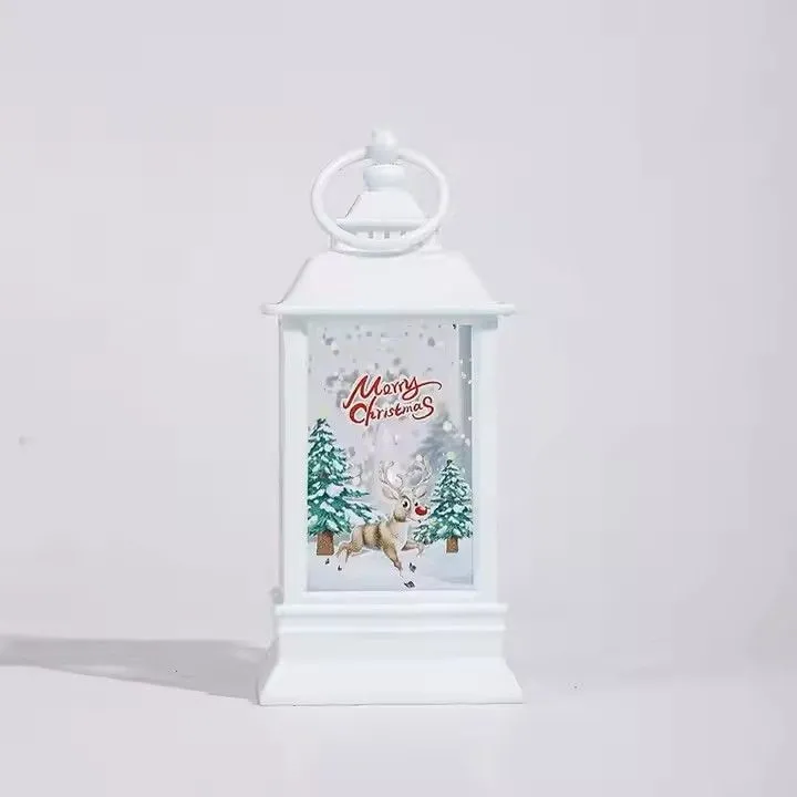 Customized patterns festival wind lamp lanterns home decor Christmas led candle candle light lamp for decoration