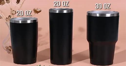 20oz stainless steel cup