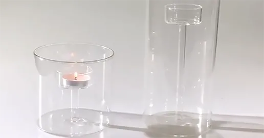 glass candle jar