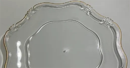 table decoration reef charger plate