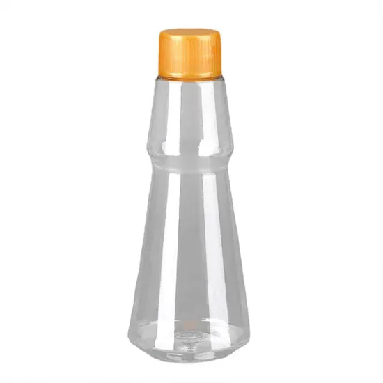 Food Grade Transparent 500ml Ketchup Bottles Packaging Plastic Tomato Chili Sauce Bottle