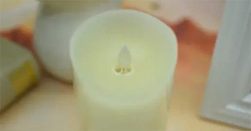 color changing candles