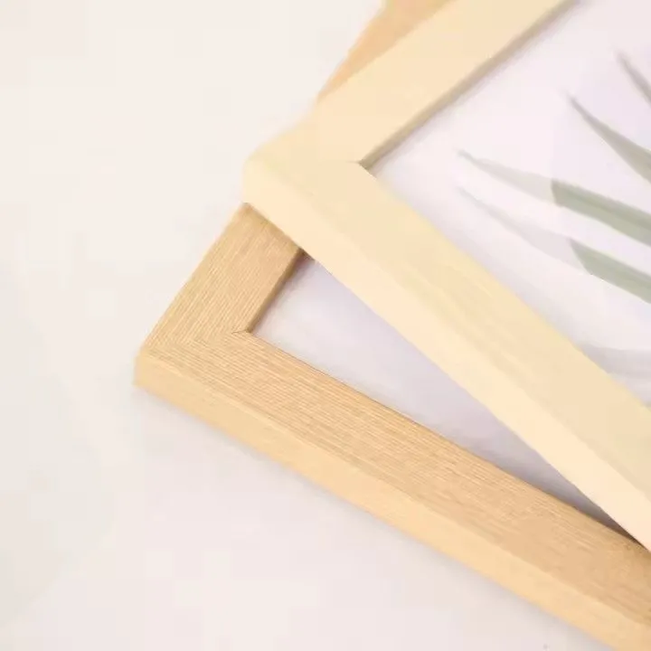 Simple 5inch Wood Photo Picture Frame 6 7 8 10inch Hanging Wall White Black Wooden Photo Frame