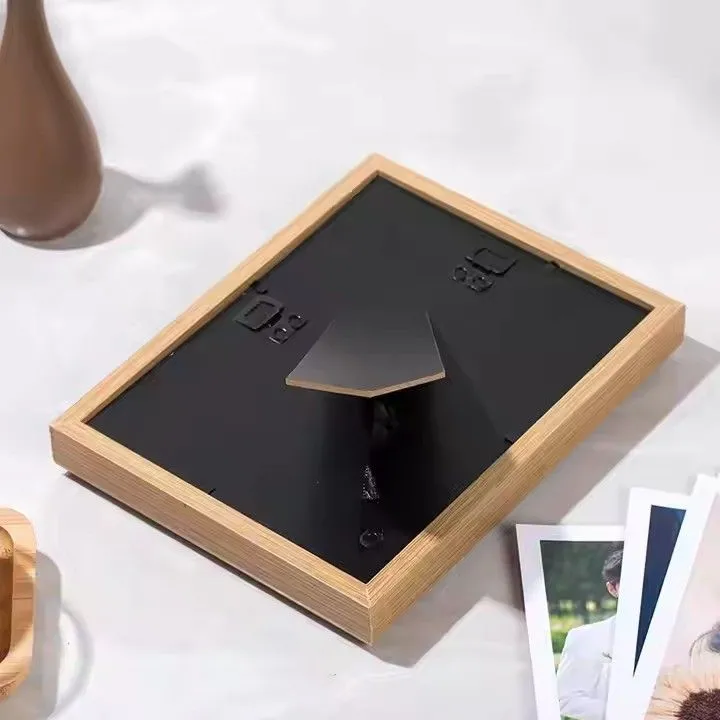 Hollow Picture Frame Home Decor Tabletop Wall Photo Frames Wholesale Pine Wooden Picture Frame