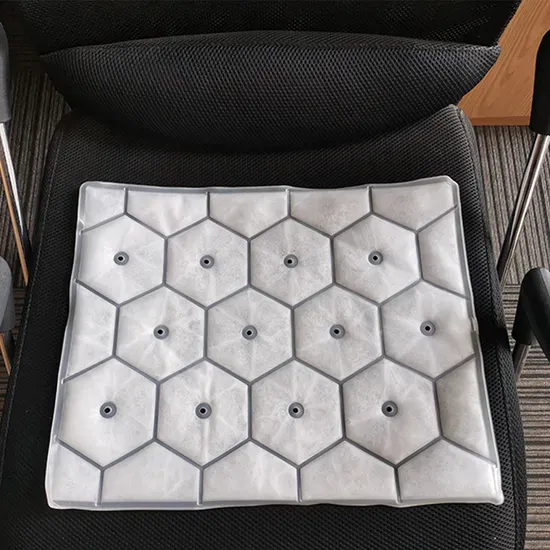 Comfortable Cool Home Office Chair Wheelchair Seat Cushion TPU Sealed Phase-Changing Material Cooling Seat Cushion