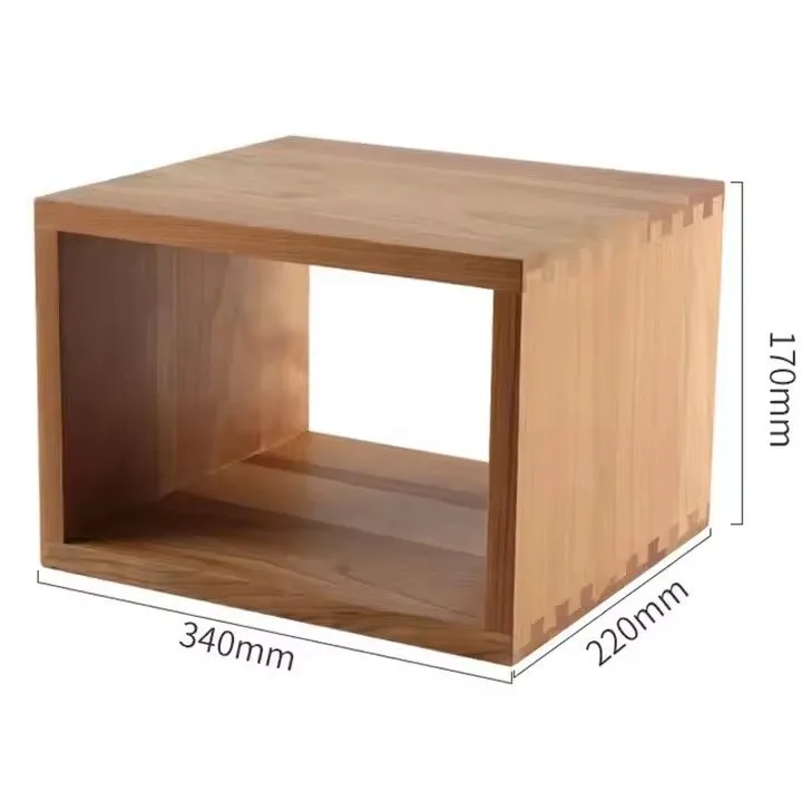 Multifunctional Bedside Shelving Display Storage Wood Shelves Cube Cabinet Wooden Shelf Storage Bookcase