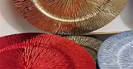 decorative charger plates
