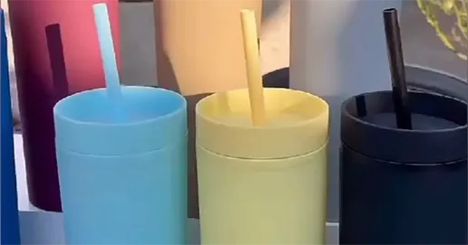 double layer plastic cups