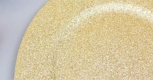 leatcher charger plate