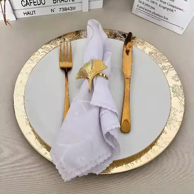 Wholesale Brown Plastic Charger Plates for Wedding Cheap Price