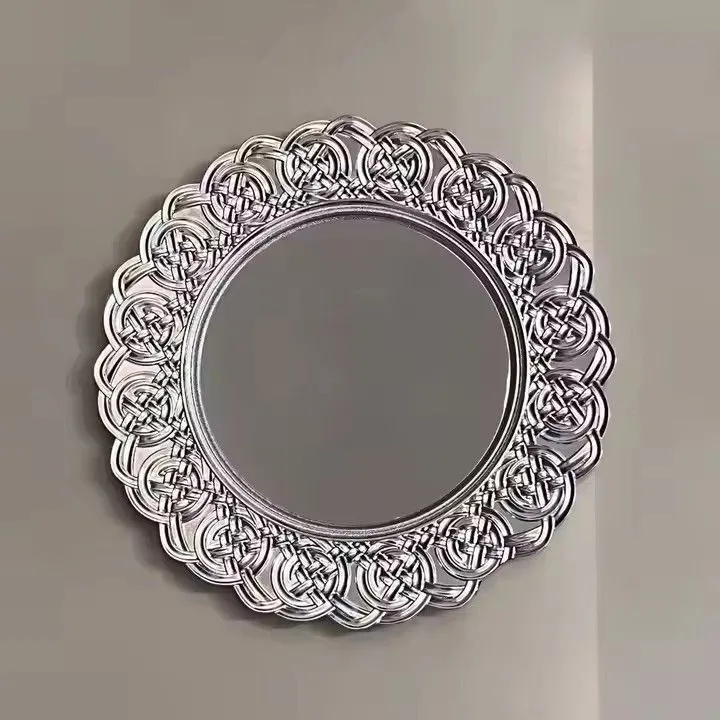 Underplate Gold Rim Plastic Charger Plates for Wedding 13inch clear Gold Stock Charger Plate