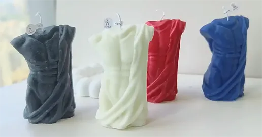 men body scented candle