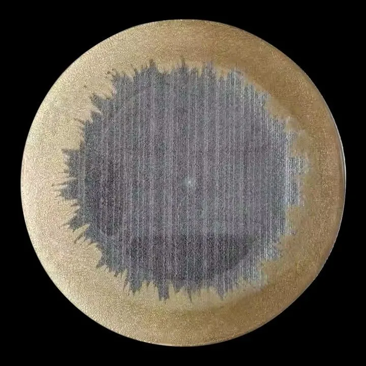 Wholesale 13 Inch Plastic Plates Gold Charger Plates Wedding Decoration