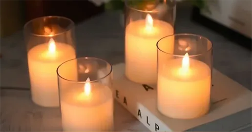 plastic led candles