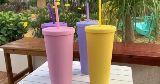 plastic tumbler cup