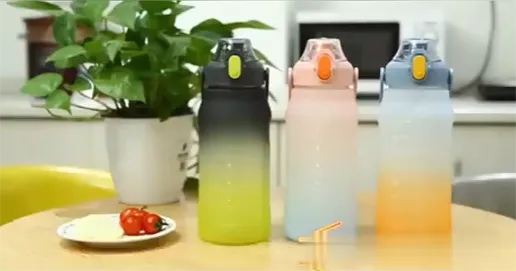 plastic water bottles