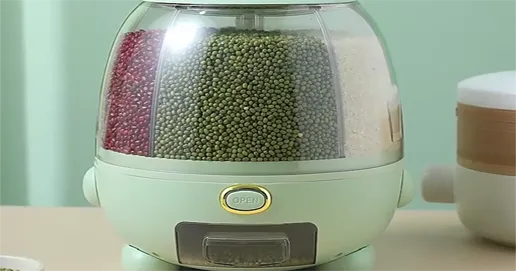 plastic rice storage box