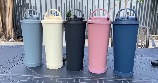 stainless steel straw cup